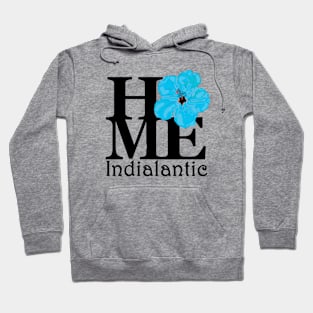 HOME Indialantic Blue Hibiscus Hoodie